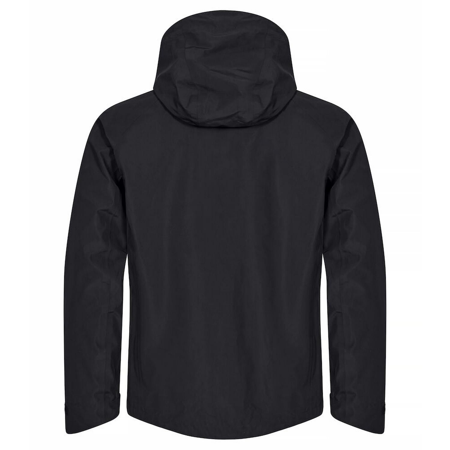 Black - Back - Clique Mens Classic Soft Shell Jacket