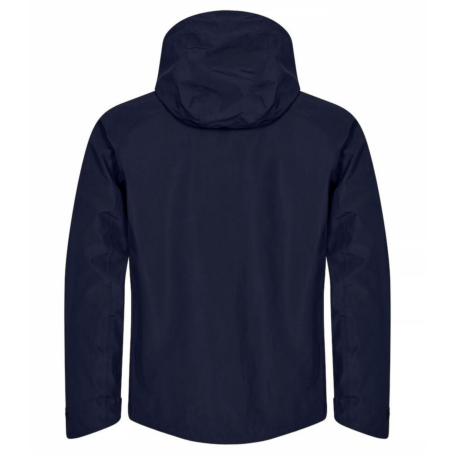 Dark Navy - Back - Clique Mens Classic Soft Shell Jacket
