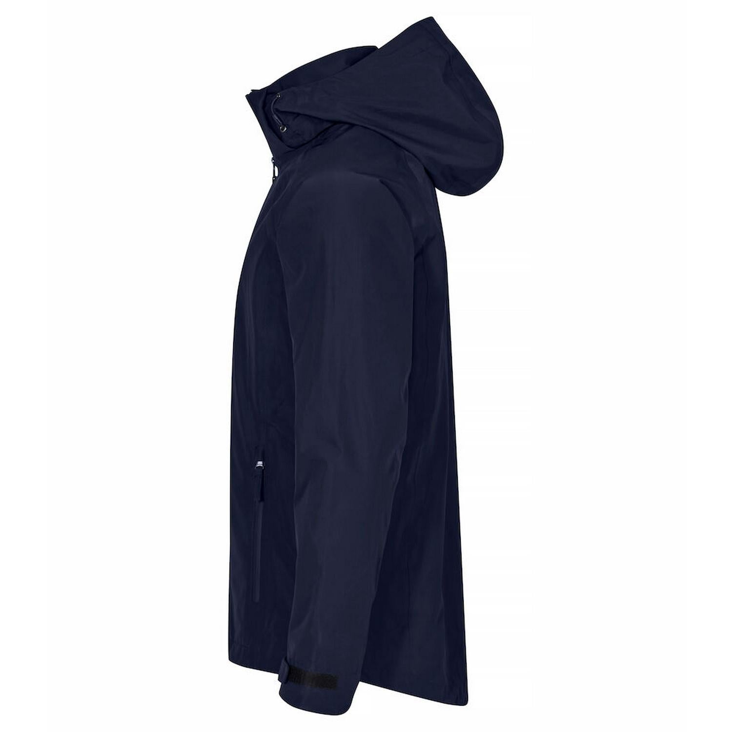 Dark Navy - Side - Clique Mens Classic Soft Shell Jacket