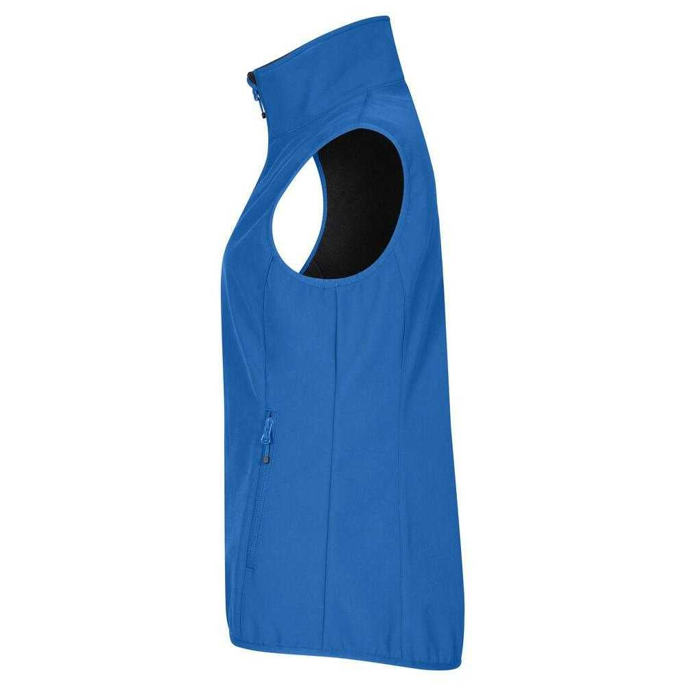 Royal Blue - Lifestyle - Clique Womens-Ladies Classic Softshell Body Warmer