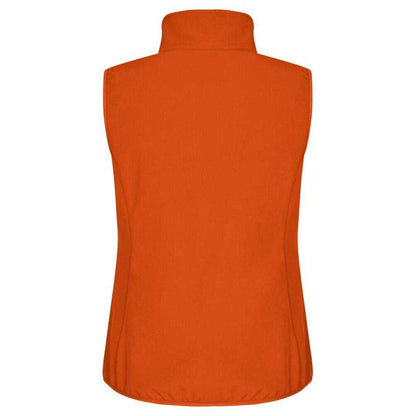 Blood Orange - Back - Clique Womens-Ladies Classic Softshell Body Warmer