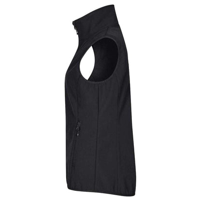 Black - Lifestyle - Clique Womens-Ladies Classic Softshell Body Warmer