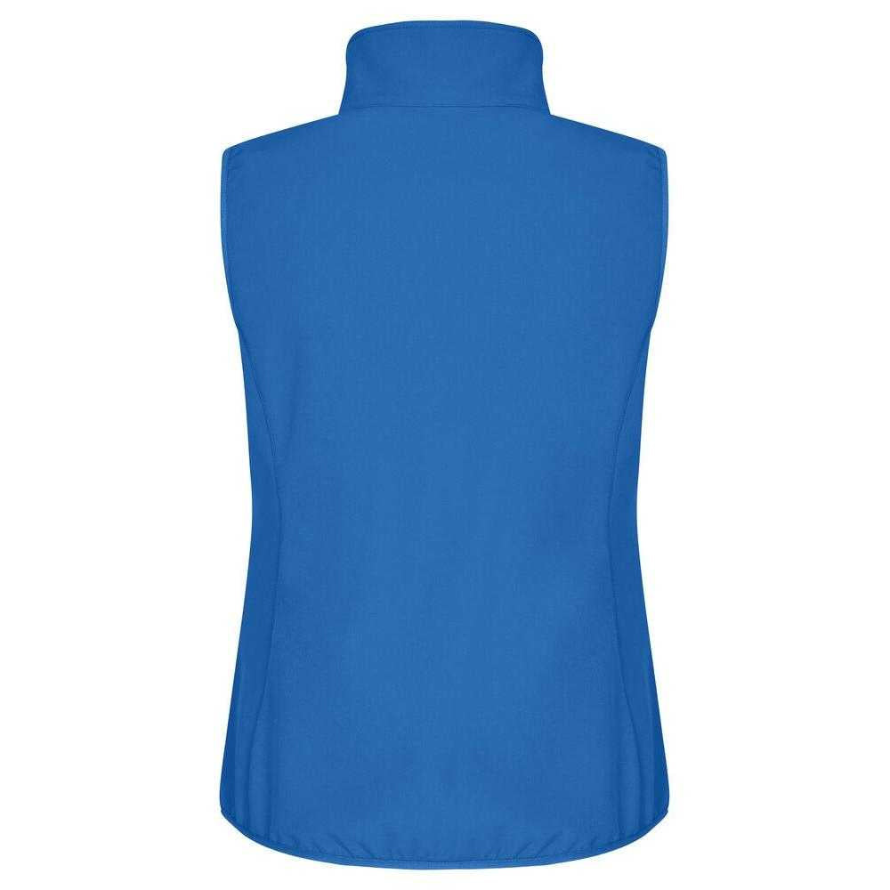 Royal Blue - Back - Clique Womens-Ladies Classic Softshell Body Warmer