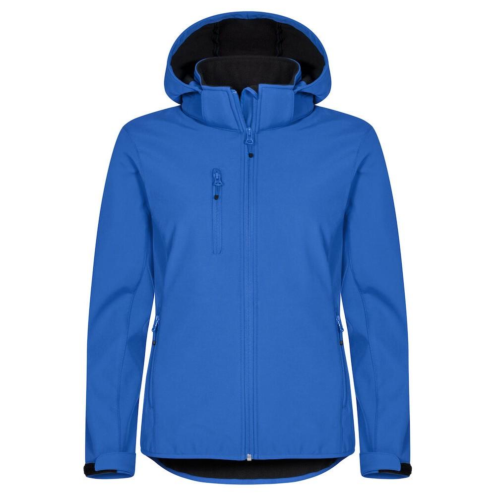 Royal Blue - Front - Clique Womens-Ladies Classic Soft Shell Jacket