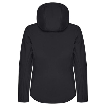 Black - Back - Clique Womens-Ladies Classic Soft Shell Jacket