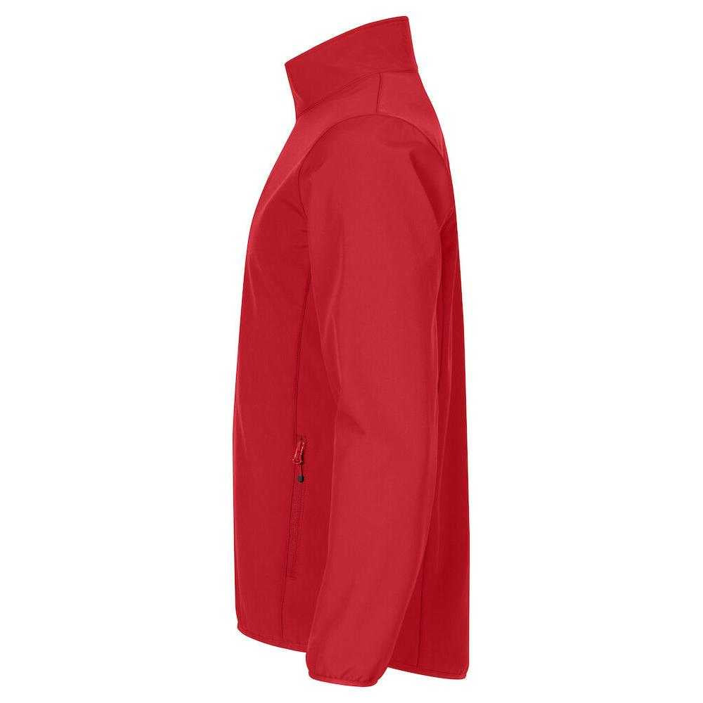 Red - Lifestyle - Clique Mens Classic Soft Shell Jacket