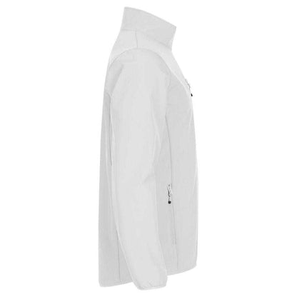 White - Back - Clique Mens Classic Soft Shell Jacket