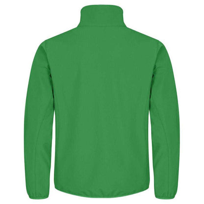 Apple Green - Back - Clique Mens Classic Soft Shell Jacket