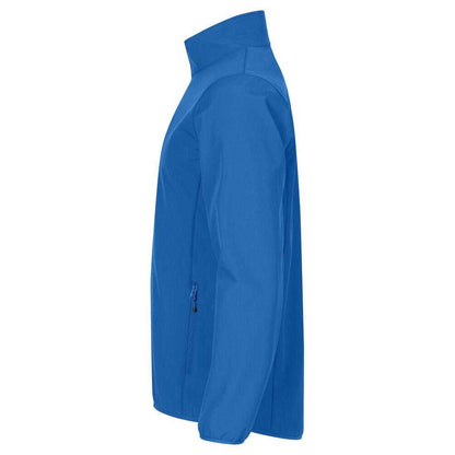 Royal Blue - Pack Shot - Clique Mens Classic Soft Shell Jacket