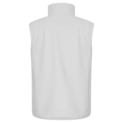 White - Lifestyle - Clique Mens Classic Soft Shell Jacket