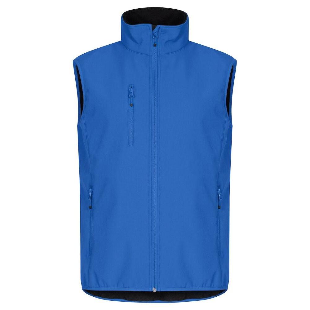 Royal Blue - Front - Clique Mens Classic Soft Shell Jacket