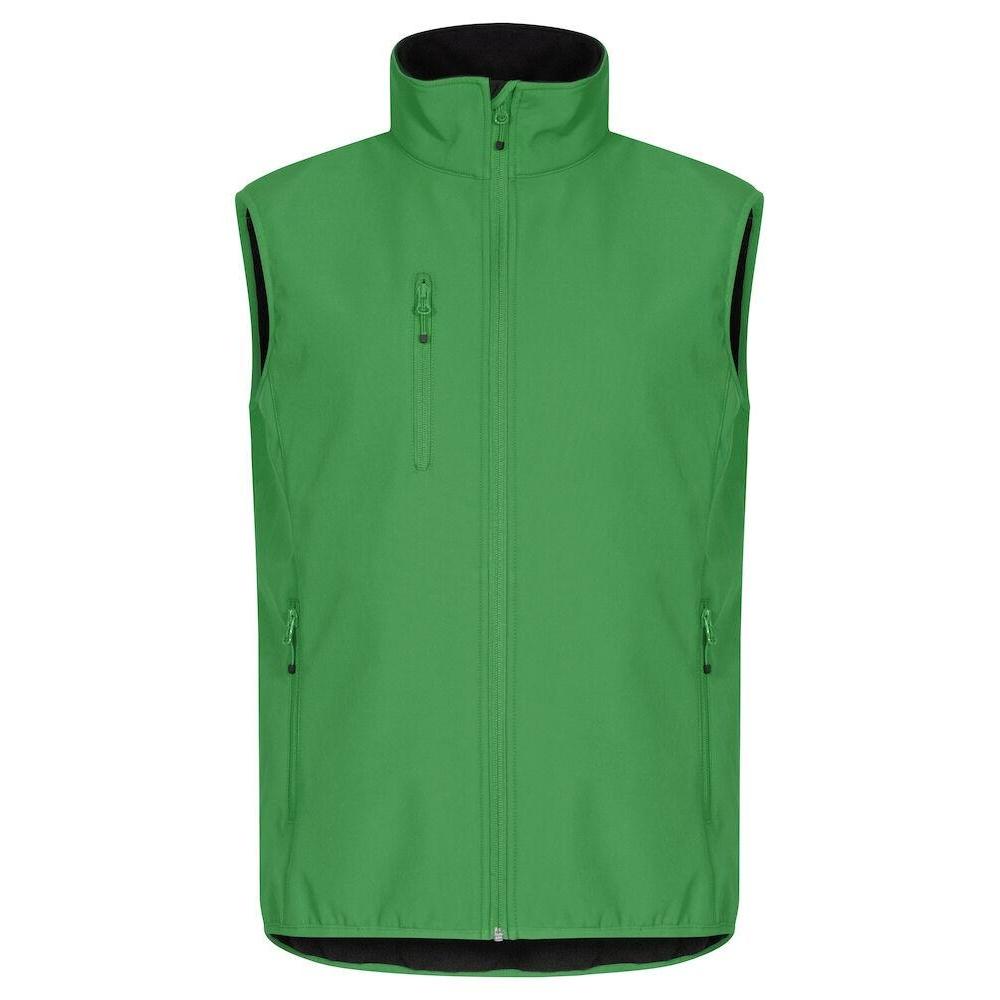 Apple Green - Front - Clique Mens Classic Soft Shell Jacket