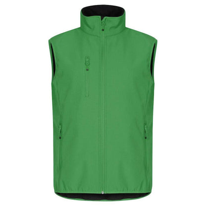 Apple Green - Front - Clique Mens Classic Soft Shell Jacket