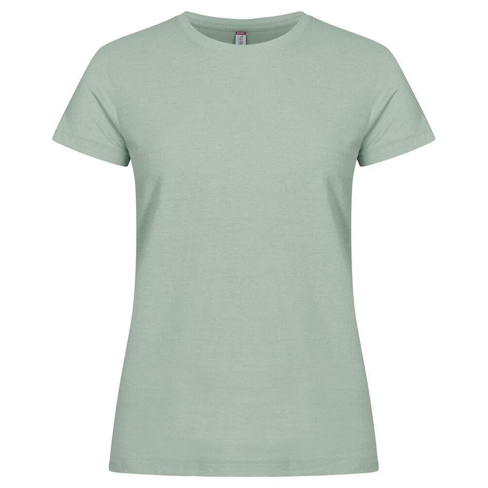 Sage Green - Front - Clique Womens-Ladies Basic T-Shirt