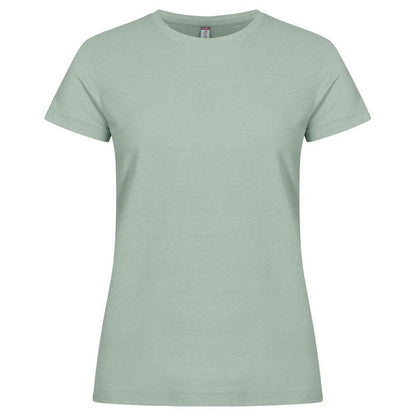 Sage Green - Front - Clique Womens-Ladies Basic T-Shirt