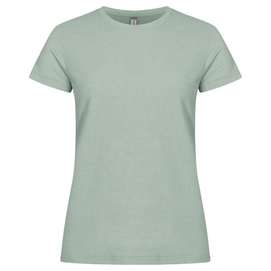 Sage Green - Front - Clique Womens-Ladies Basic T-Shirt