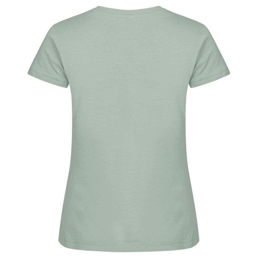 Sage Green - Back - Clique Womens-Ladies Basic T-Shirt