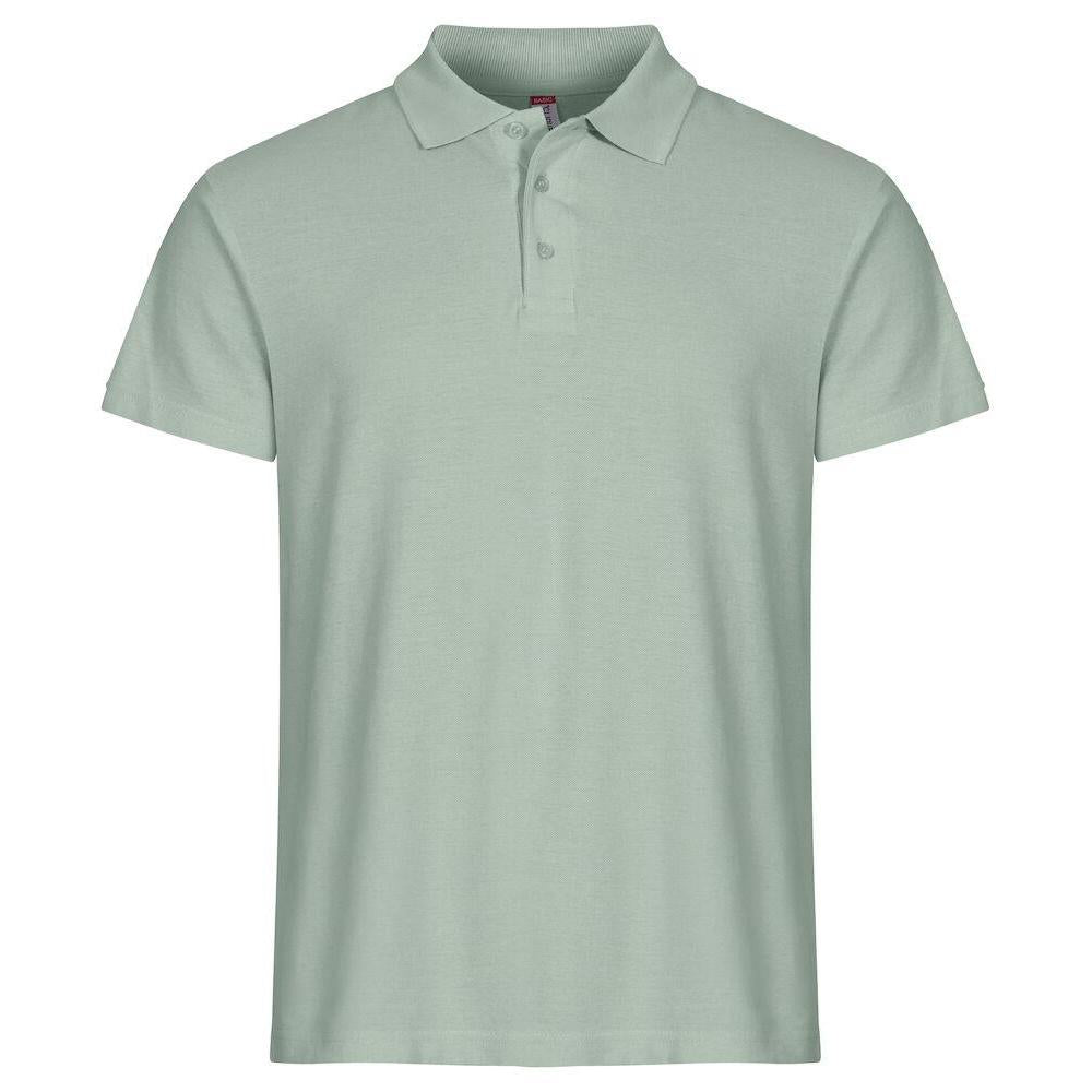 Sage Green - Front - Clique Mens Basic Polo Shirt