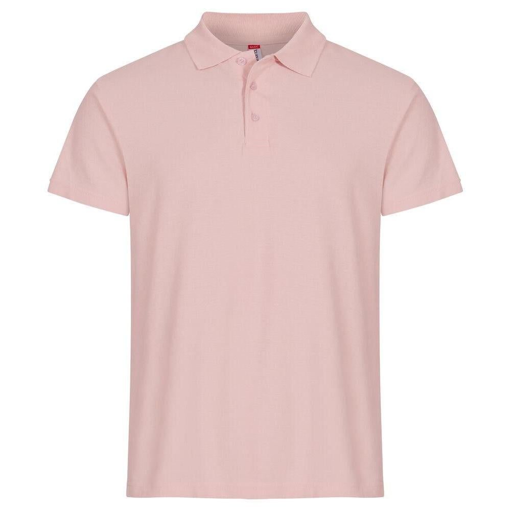 Candy Pink - Front - Clique Mens Basic Polo Shirt