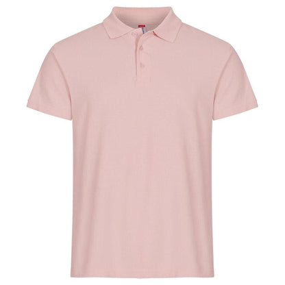 Candy Pink - Front - Clique Mens Basic Polo Shirt