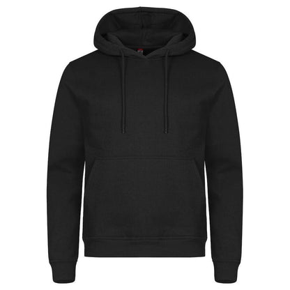 Black - Front - Clique Unisex Adult Miami Hoodie