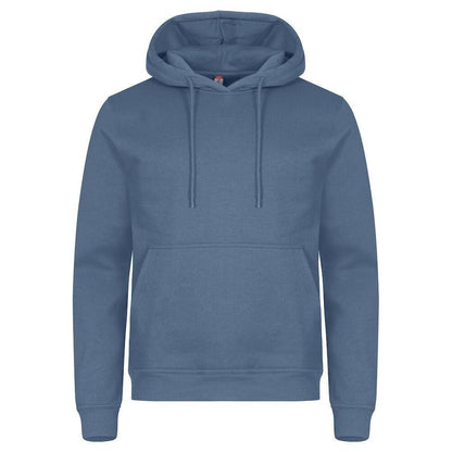 Steel Blue - Front - Clique Unisex Adult Miami Hoodie