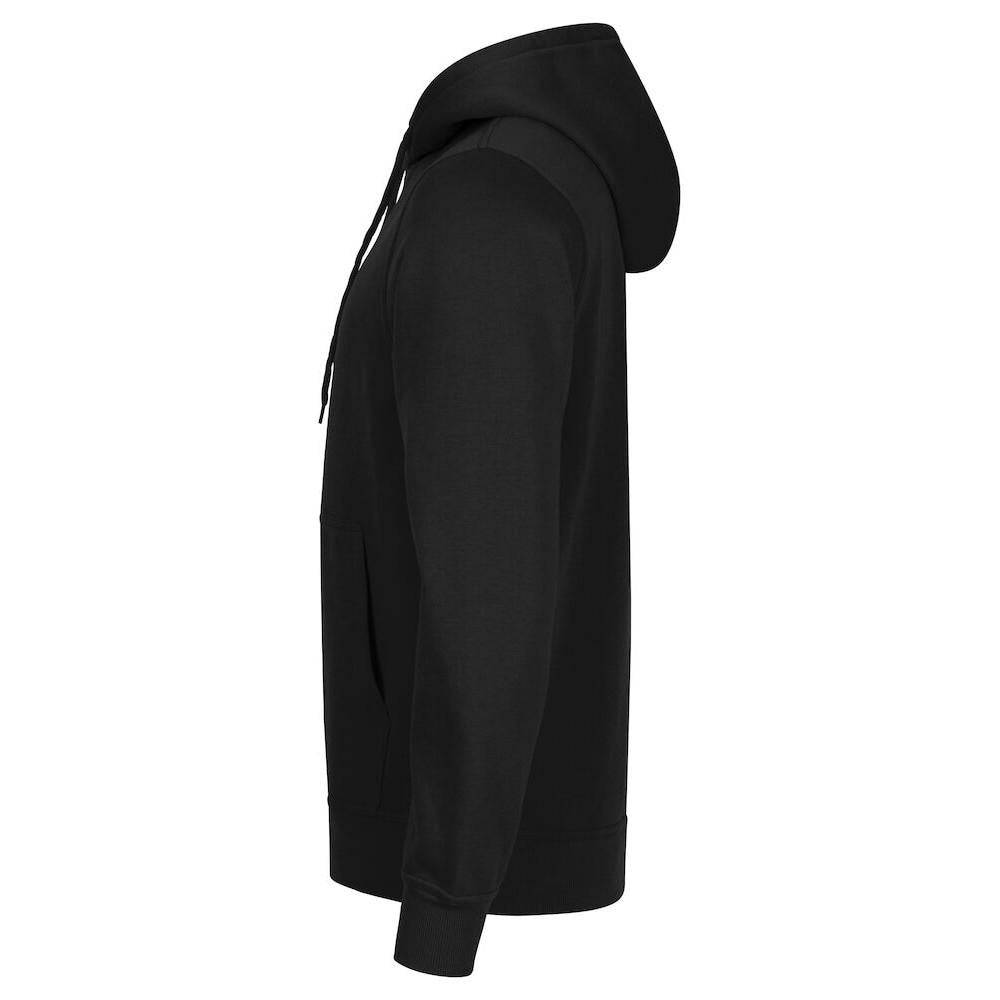 Black - Side - Clique Unisex Adult Miami Hoodie