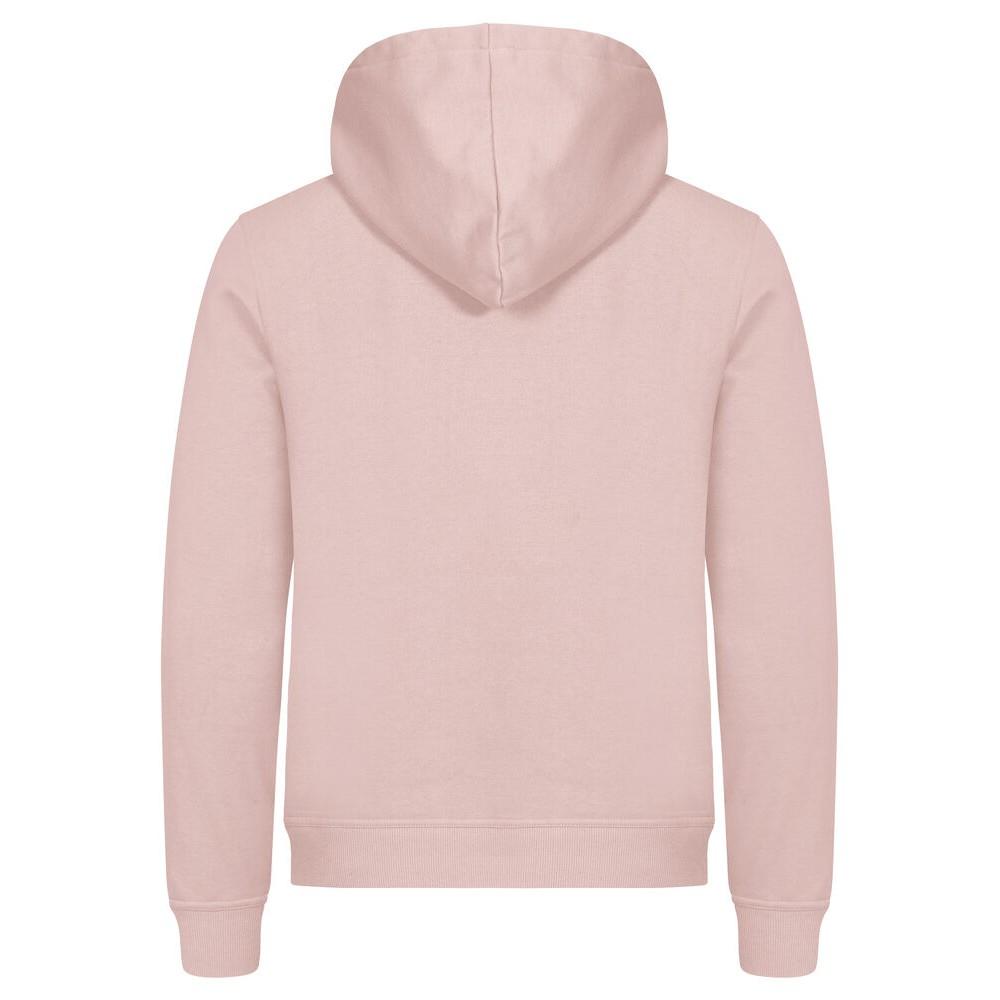 Candy Pink - Back - Clique Unisex Adult Miami Hoodie