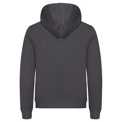 Metal Grey - Side - Clique Unisex Adult Miami Hoodie