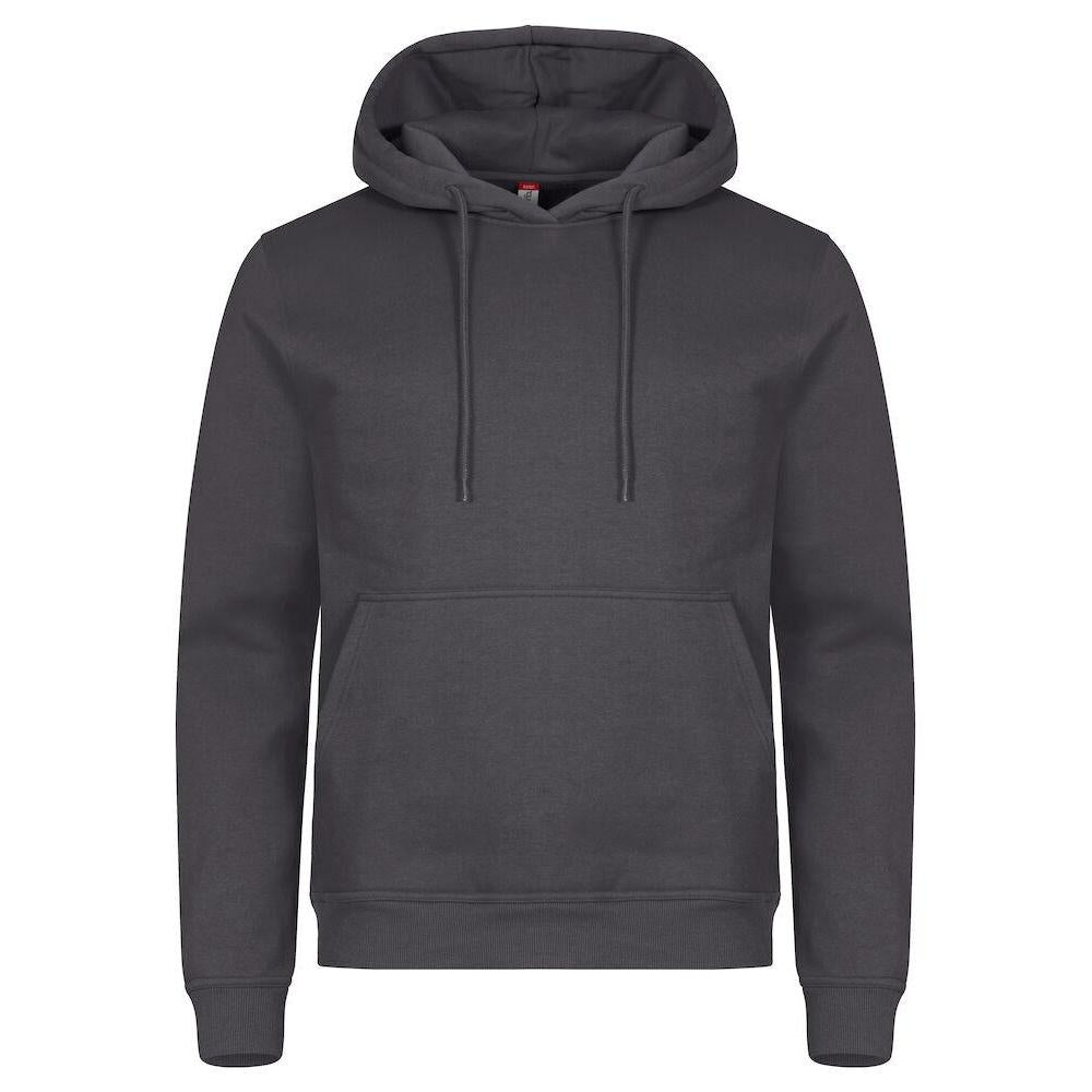 Metal Grey - Front - Clique Unisex Adult Miami Hoodie