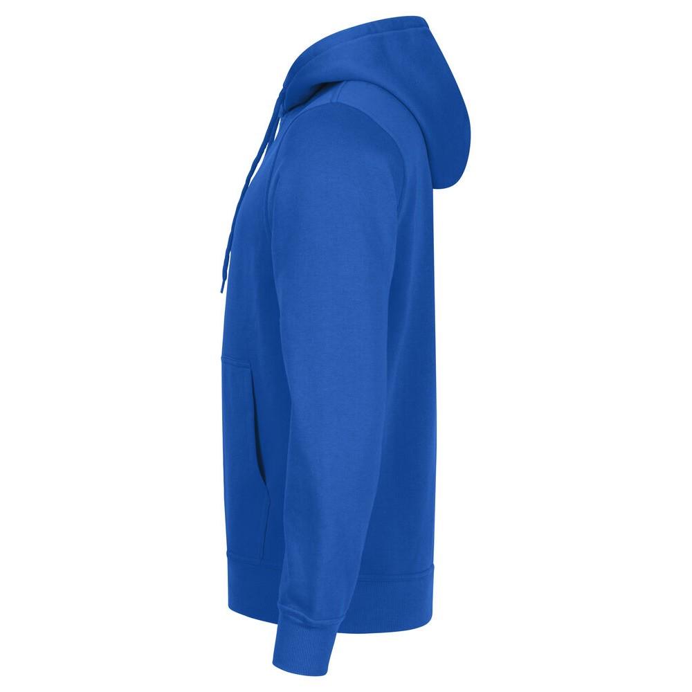 Royal Blue - Side - Clique Unisex Adult Miami Hoodie