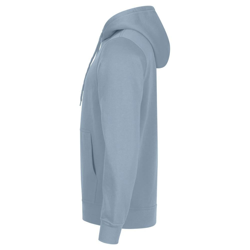 Soft Blue - Back - Clique Unisex Adult Miami Hoodie