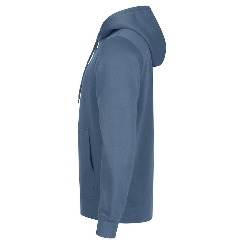 Steel Blue - Back - Clique Unisex Adult Miami Hoodie