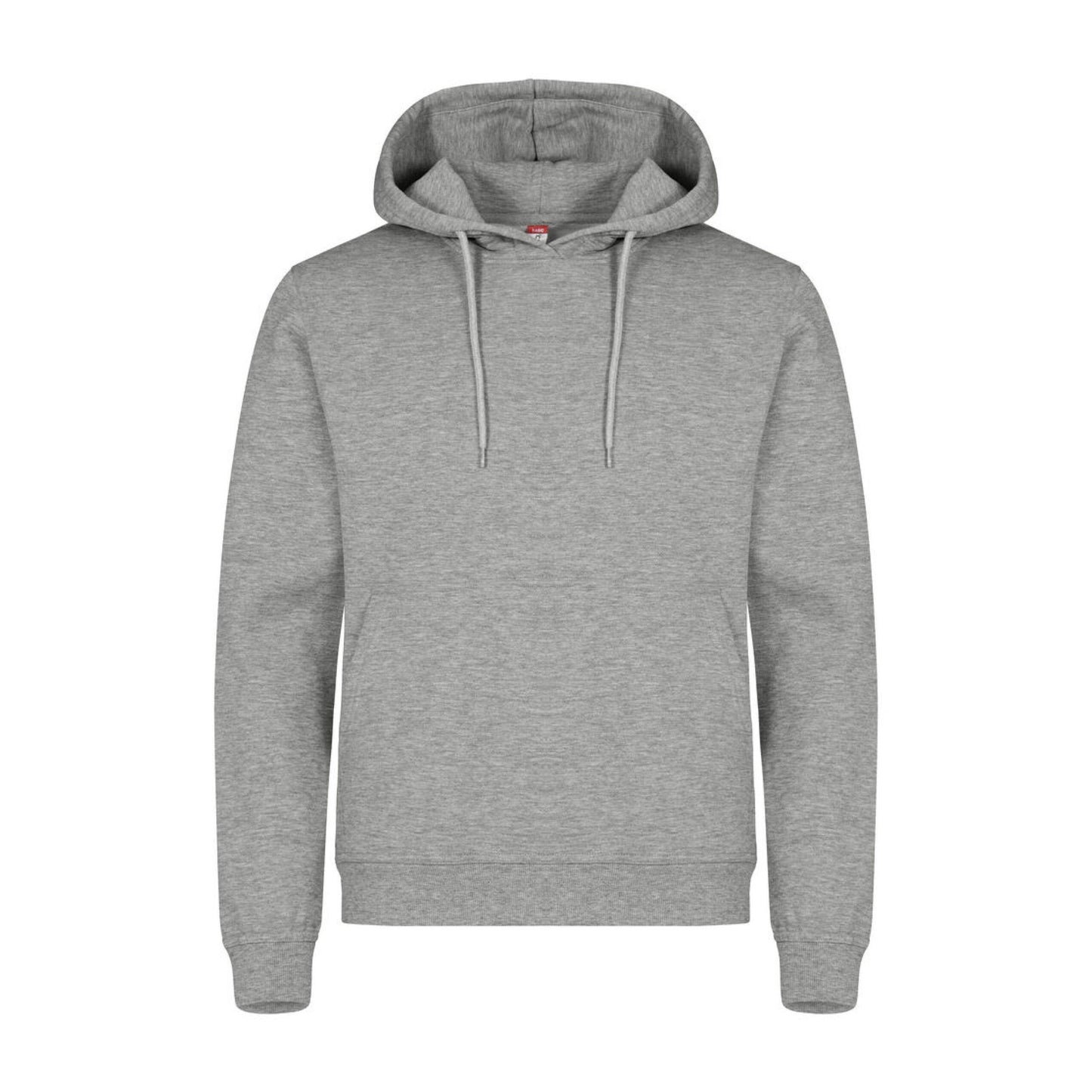 Grey Melange - Back - Clique Unisex Adult Miami Hoodie