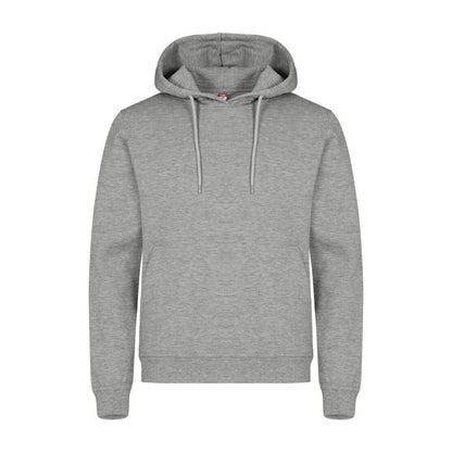 Grey Melange - Back - Clique Unisex Adult Miami Hoodie