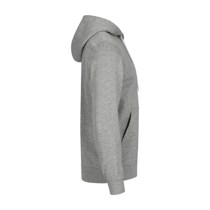 Grey Melange - Side - Clique Unisex Adult Miami Hoodie