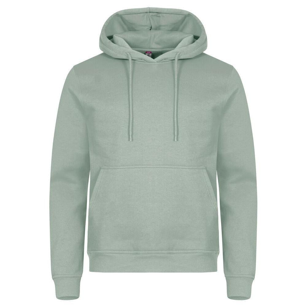 Sage Green - Front - Clique Unisex Adult Miami Hoodie