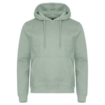 Sage Green - Front - Clique Unisex Adult Miami Hoodie