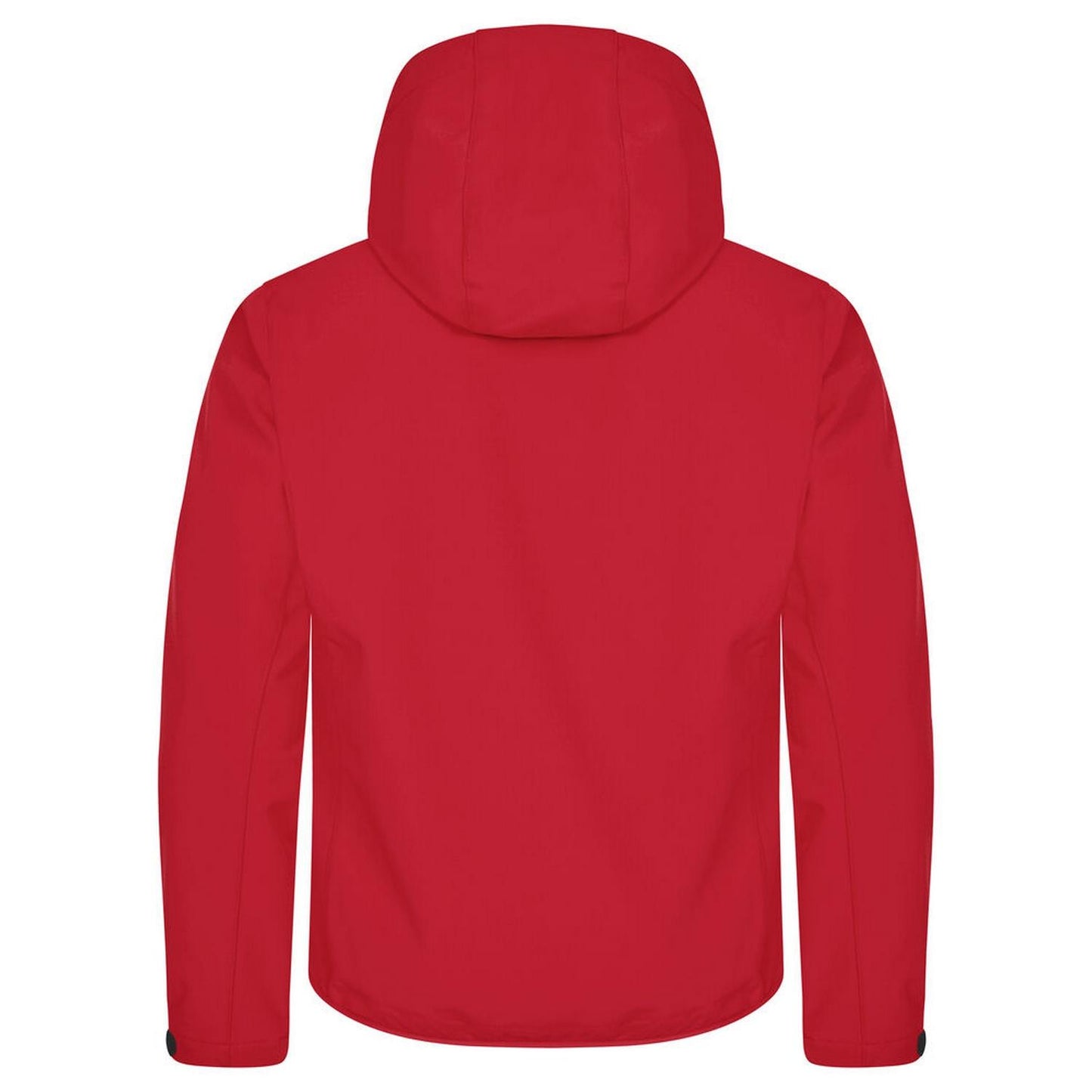 Red - Back - Clique Mens Classic Soft Shell Jacket