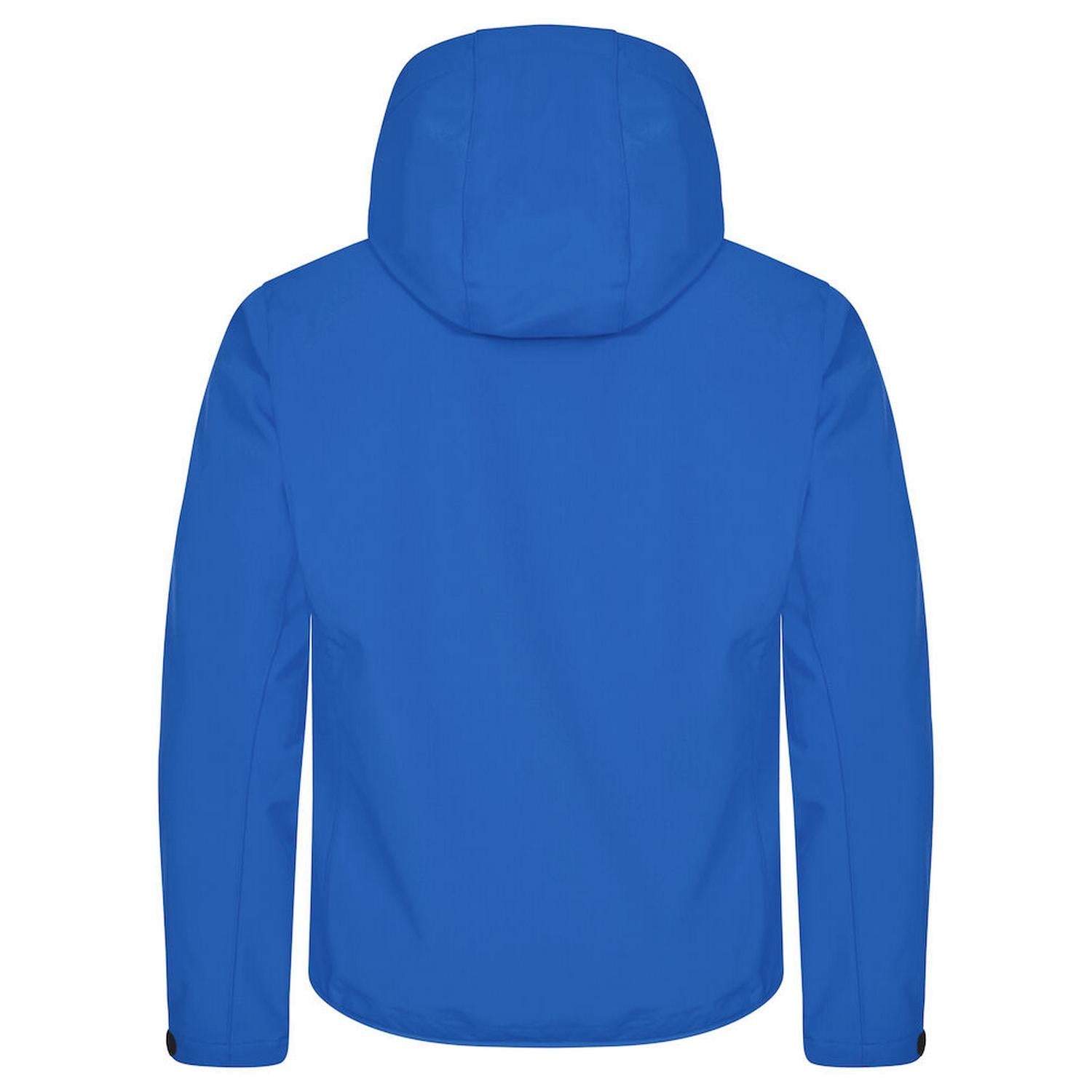 Royal Blue - Back - Clique Mens Classic Soft Shell Jacket