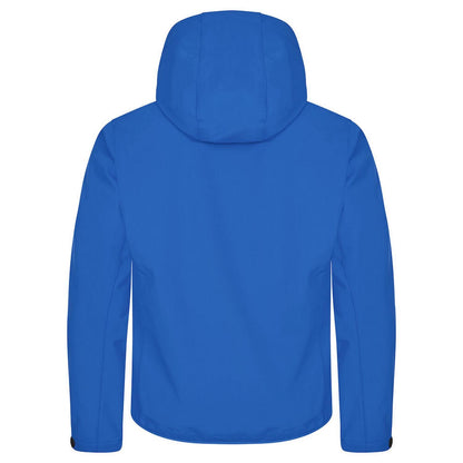 Royal Blue - Back - Clique Mens Classic Soft Shell Jacket