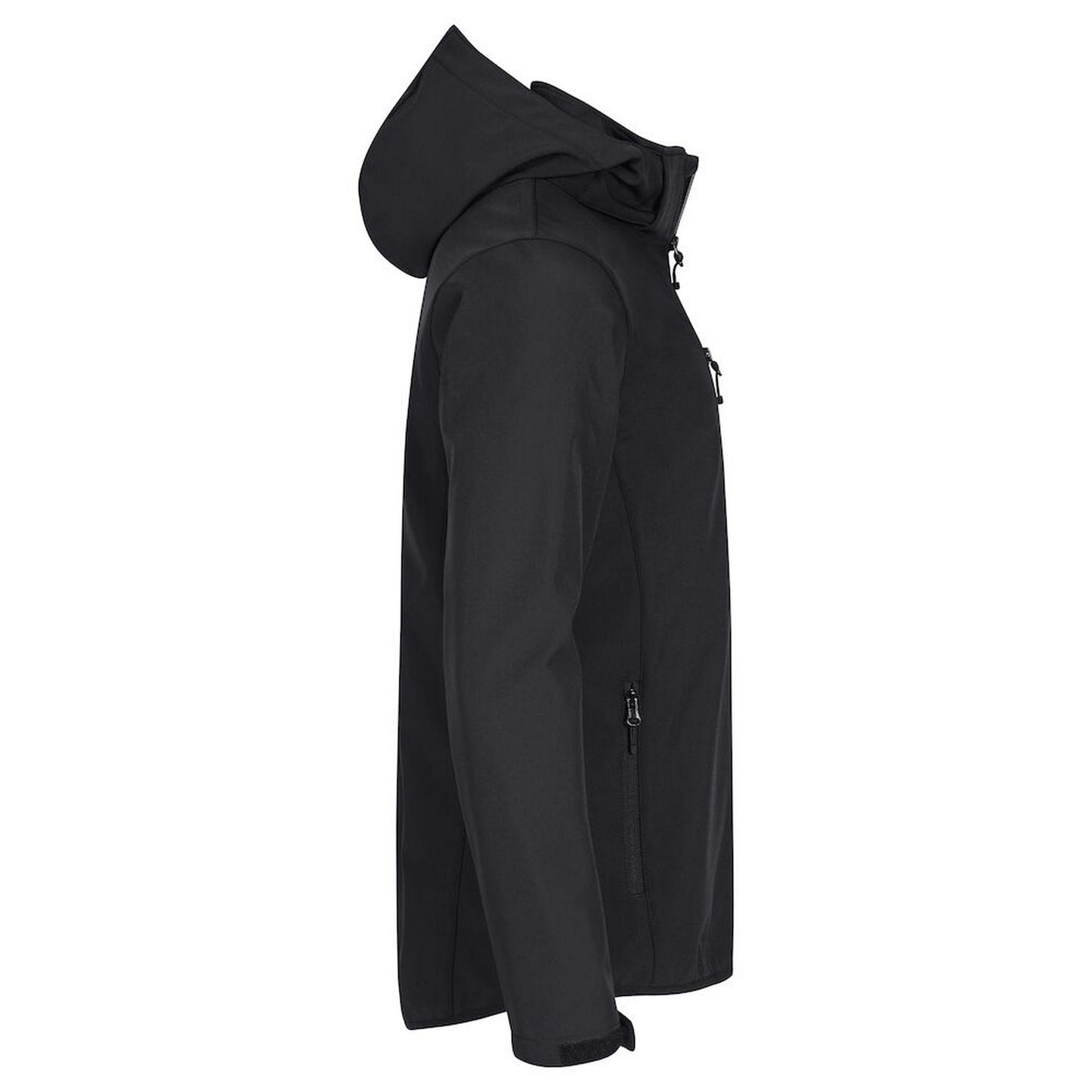 Black - Lifestyle - Clique Mens Classic Soft Shell Jacket