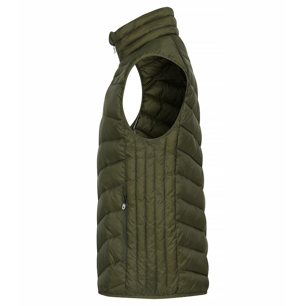 Fog Green - Side - Clique Mens Idaho Body Warmer