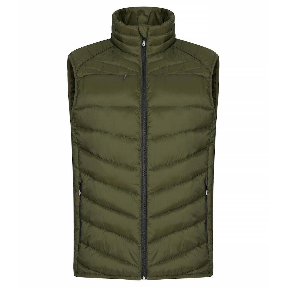Fog Green - Front - Clique Mens Idaho Body Warmer