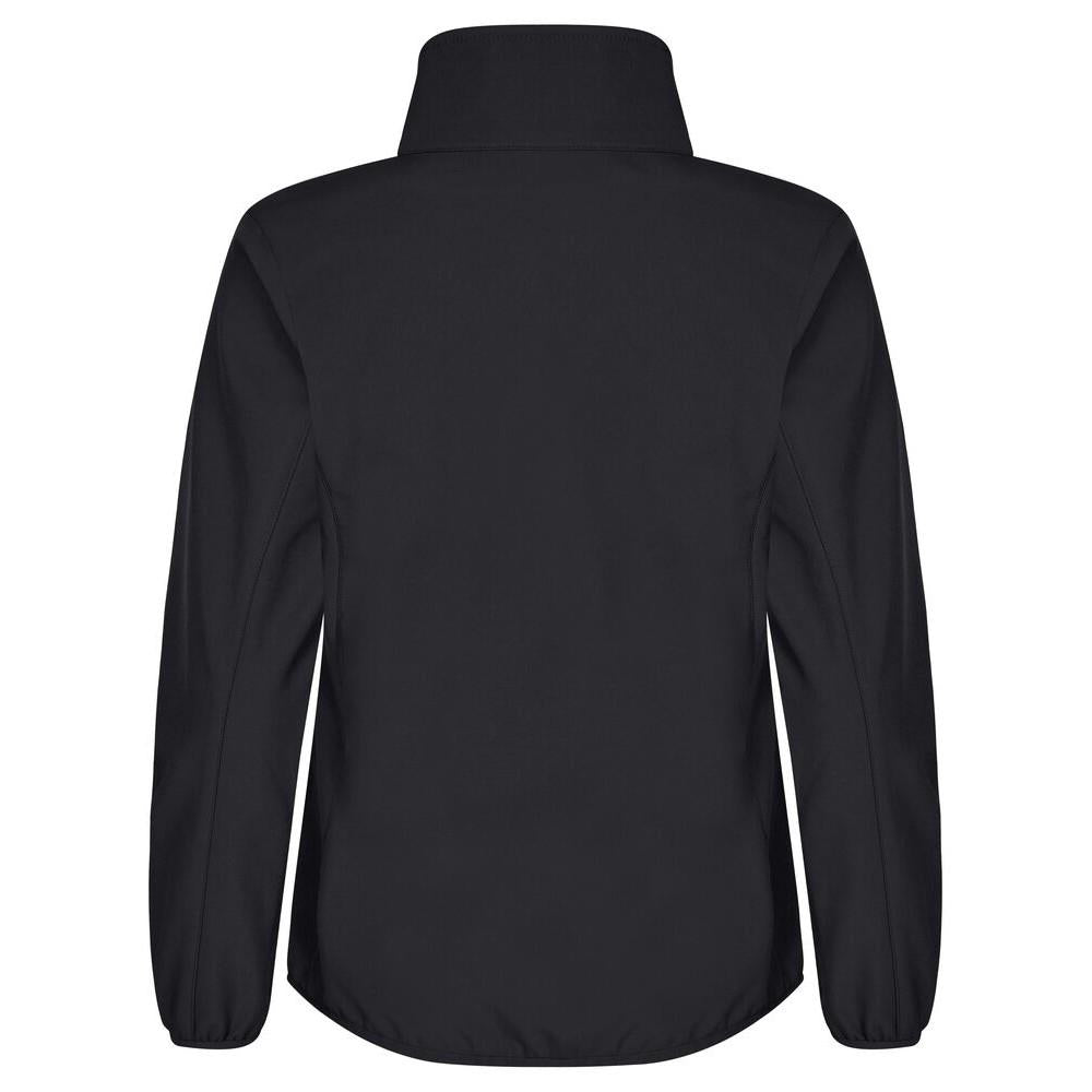 Black - Back - Clique Womens-Ladies Classic Soft Shell Jacket