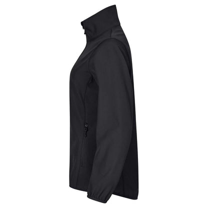 Black - Lifestyle - Clique Womens-Ladies Classic Soft Shell Jacket