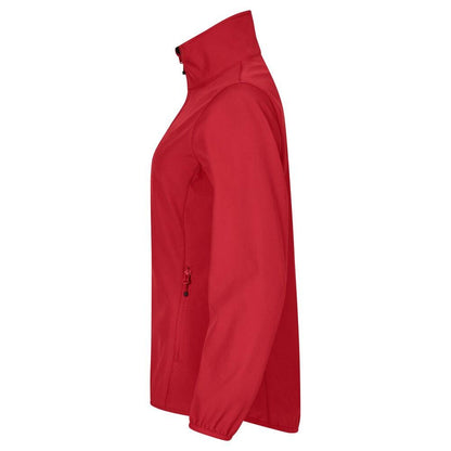 Red - Lifestyle - Clique Womens-Ladies Classic Soft Shell Jacket