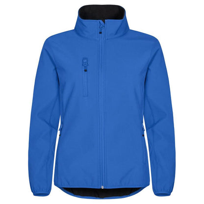 Royal Blue - Front - Clique Womens-Ladies Classic Soft Shell Jacket