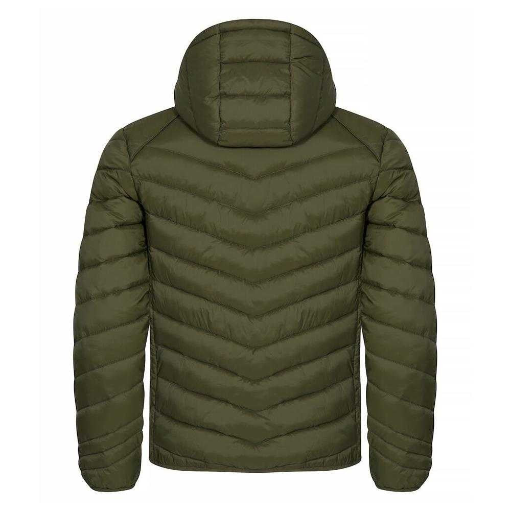 Fog Green - Back - Clique Mens Idaho Padded Jacket