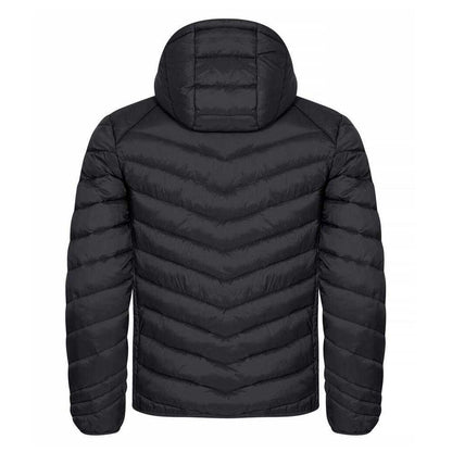 Black - Back - Clique Mens Idaho Padded Jacket